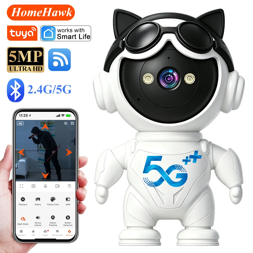 Smart Home Camera Ezviz - Tuya Smart Wireless IP Camera Mini