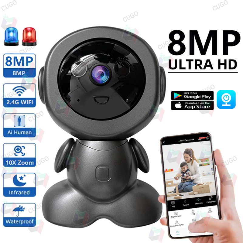 8MP Wifi Surveillance Robot Ca - огляд і ціна Smart Home Camera Ezviz