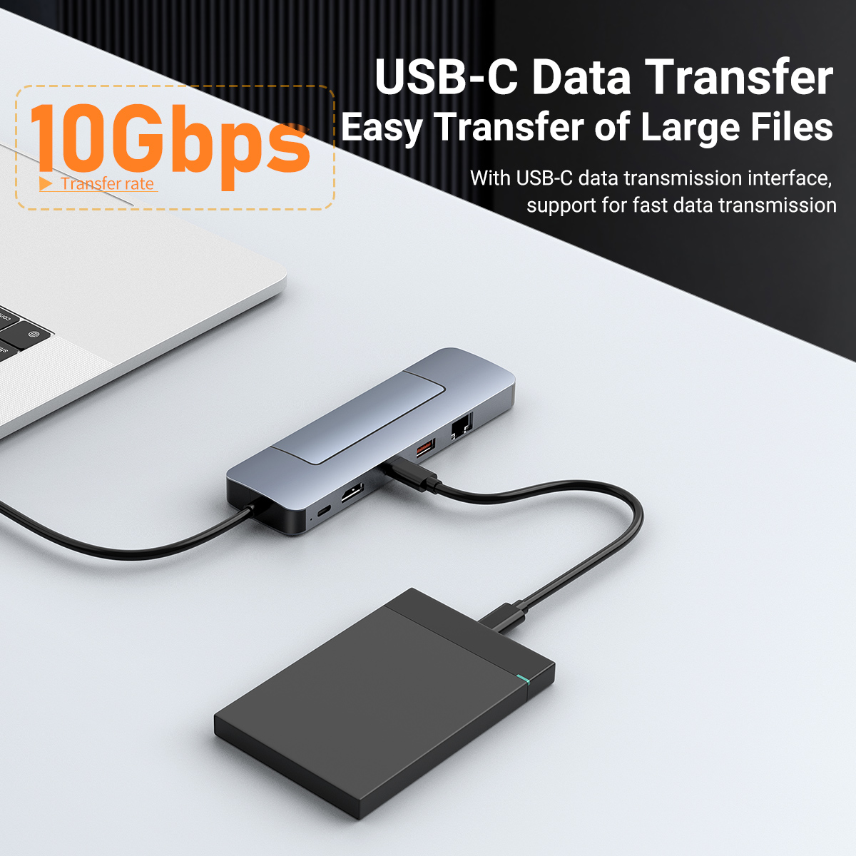 8 in 1 USB C HUB with M2 SSD C - огляд і ціна Smart Home Hub 2