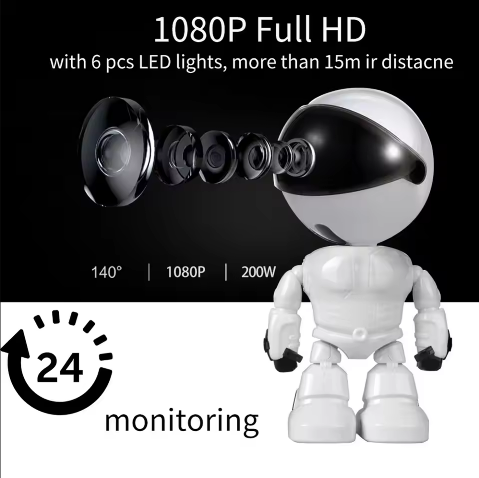 Smart Robot WiFi IP Camera 108 - огляд і ціна Smart Home Camera Ezviz
