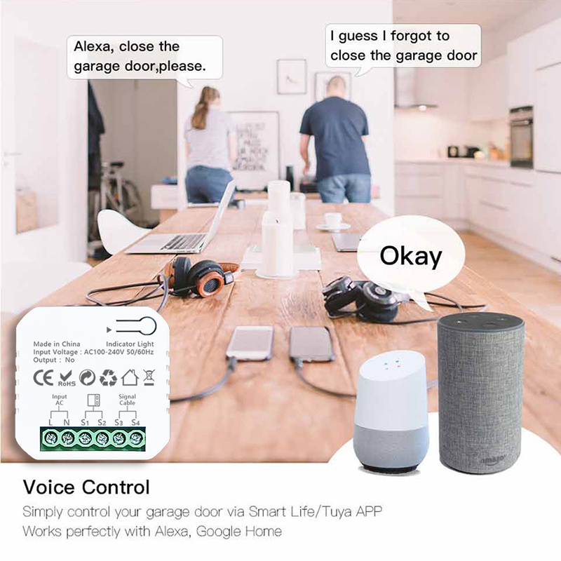 Smart Life ZigBee Garage Door  - огляд і ціна Smart Home Plus