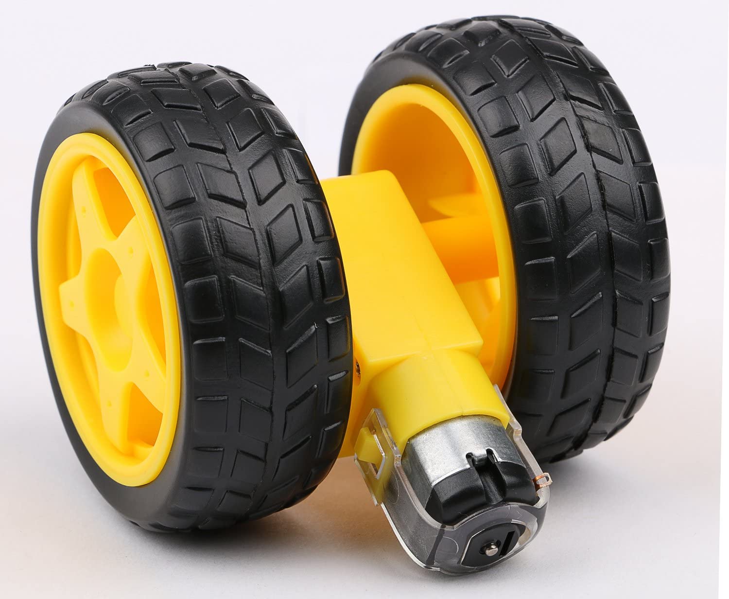 4Pcs DC Electric Motor + Plast - огляд і ціна Smart Home Yellow