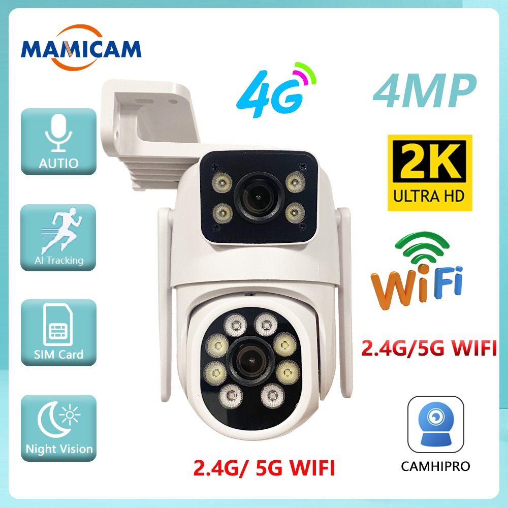 4MP WIFI IP Camera 3G 4G SIM C - огляд і ціна Smart Home Camera Ezviz