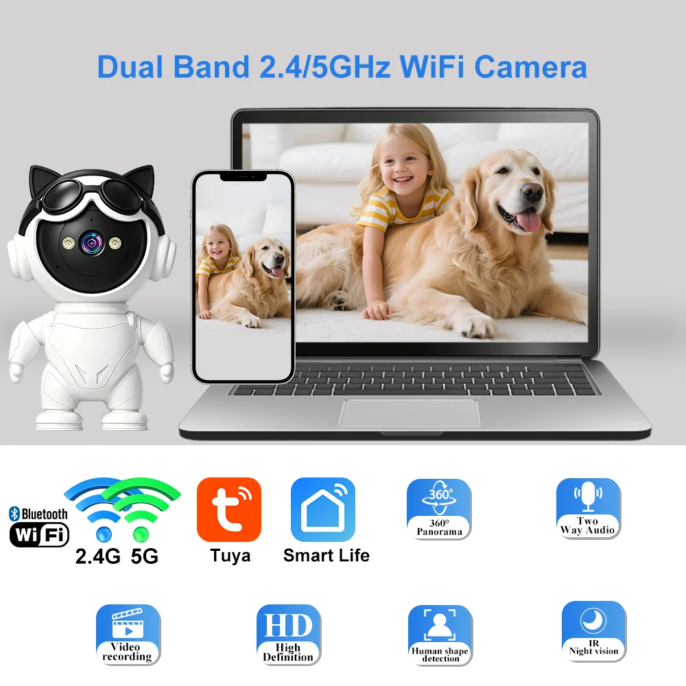 Tuya Smart Wireless IP Camera  - огляд і ціна Smart Home Camera Ezviz